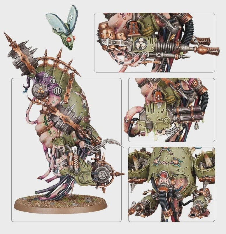 DEATH GUARD Foetid Bloat-Drone