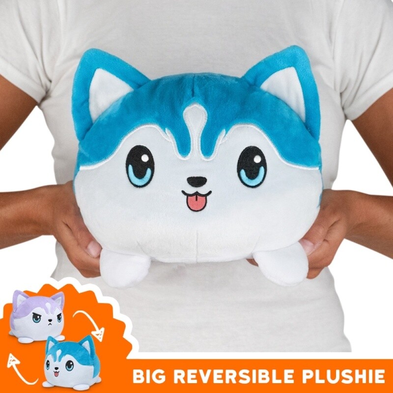 BIG REVERSIBLE HUSKY PLUSHIE
