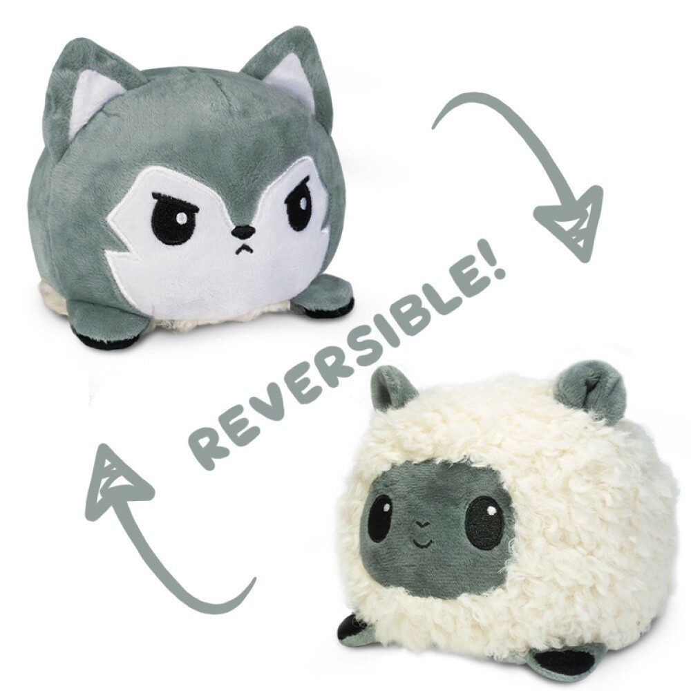 Reversible Sheep/Wolf Mini Plush