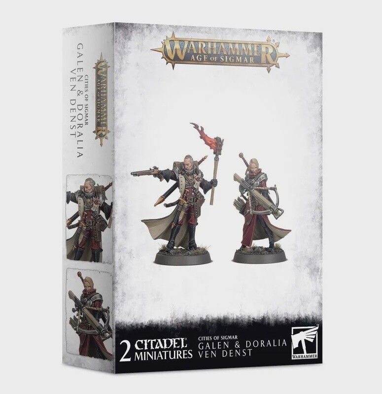 CITIES OF SIGMAR: GALEN &amp; DORALIA VEN DENST