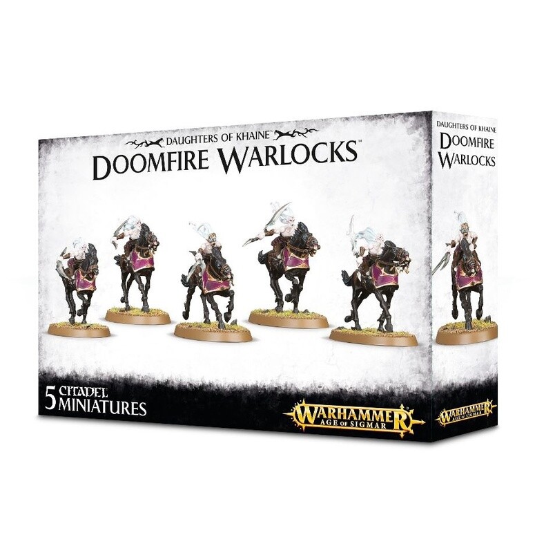 DAUGHTERS OF KHAINE Doomfire Warlocks / Shadowblades Dark Riders