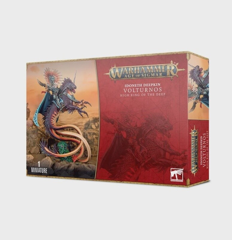 IDONETH DEEPKIN Volturnos, High King of the Deep / Akhelian King