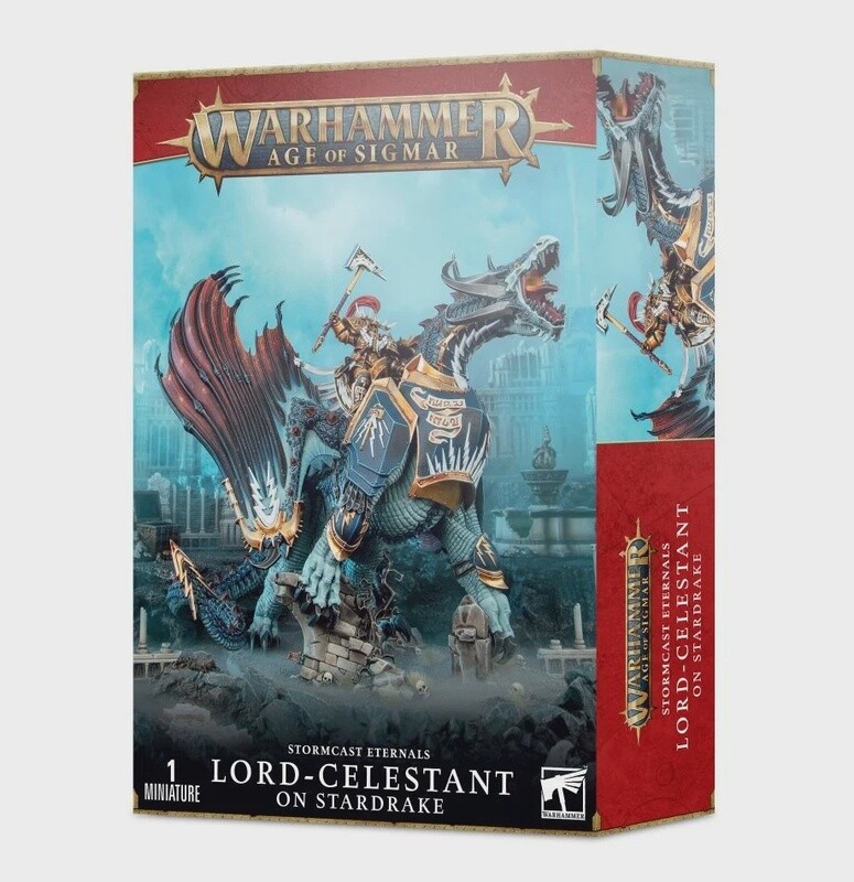 STORMCAST ETERNALS Lord-Celestant on Stardrake / Drakesworn Templar