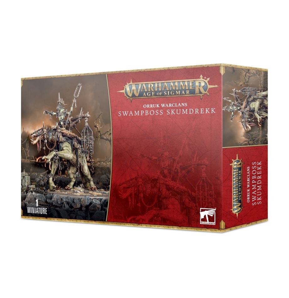 ORRUK WARCLANS Swampboss Skumdrekk