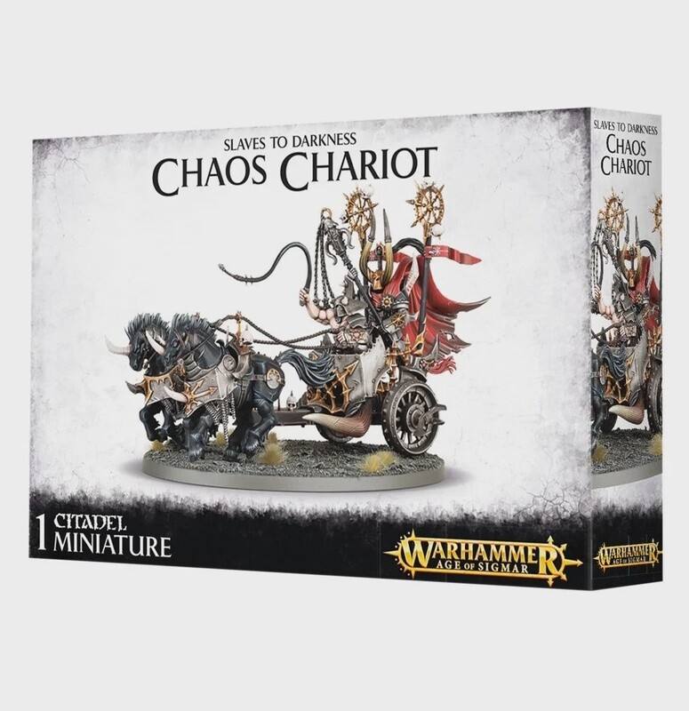 SLAVES TO DARKNESS Chaos Chariot / Gorebeast Chariot