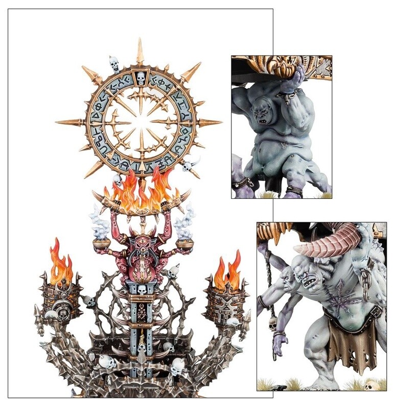 SLAVES TO DARKNESS Chaos Warshrine