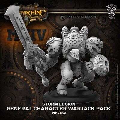 Cygnar Storm Legion The General Character Warjack Pack