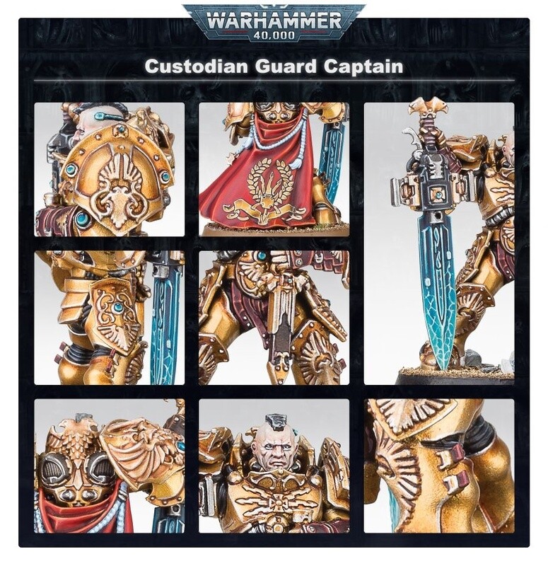 ADEPTUS CUSTODES Custodian Guard Squad