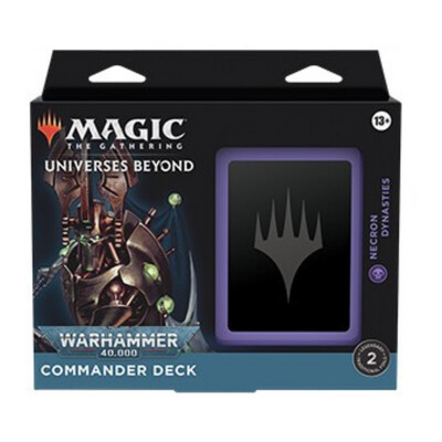 Magic: The Gathering - Warhammer 40k Commander Deck, Deck: Necron Dynasties (Mono Black)