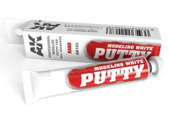 AK-Interactive: MODELING WHITE PUTTY (20 ml)