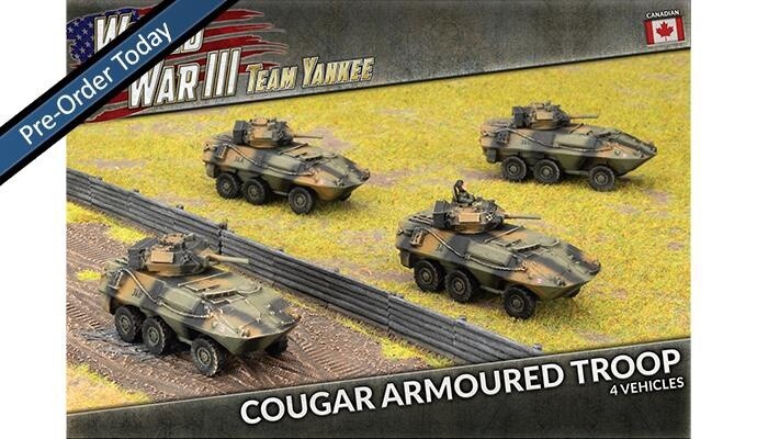 Cougar Armoured Troop (x4) TCBX03