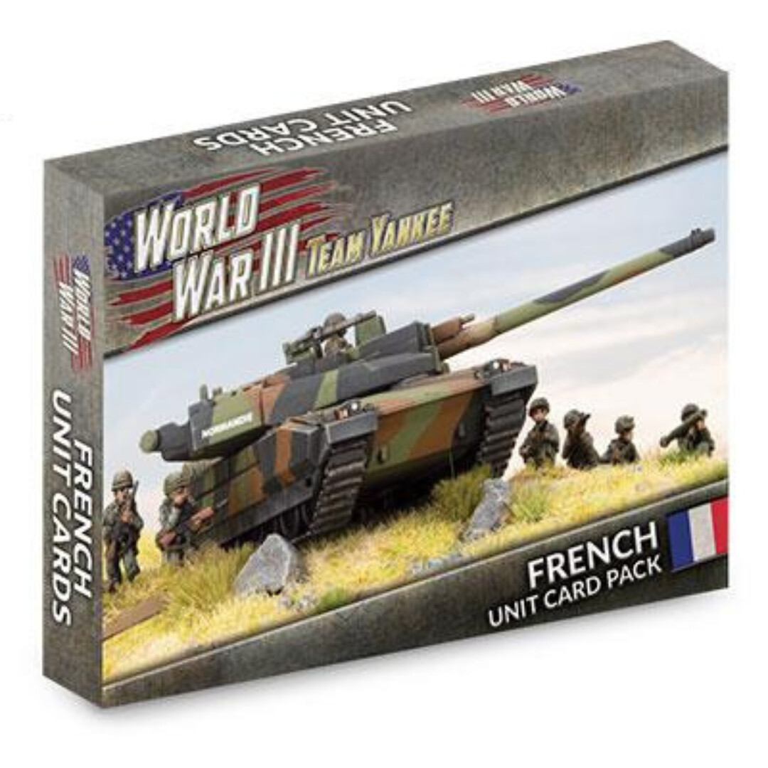French Unit Card Pack