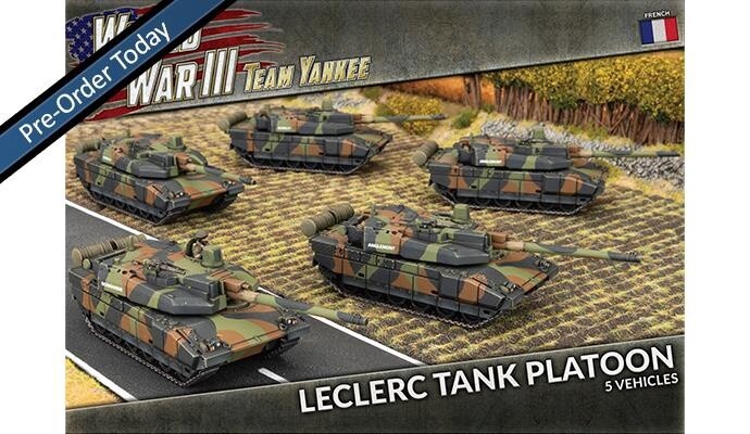 Leclerc Tank Platoon