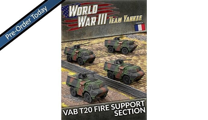 French VAB T20 Fire Support Section TFBX11