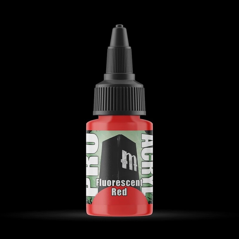 F01-Pro Acryl Fluorescent Red