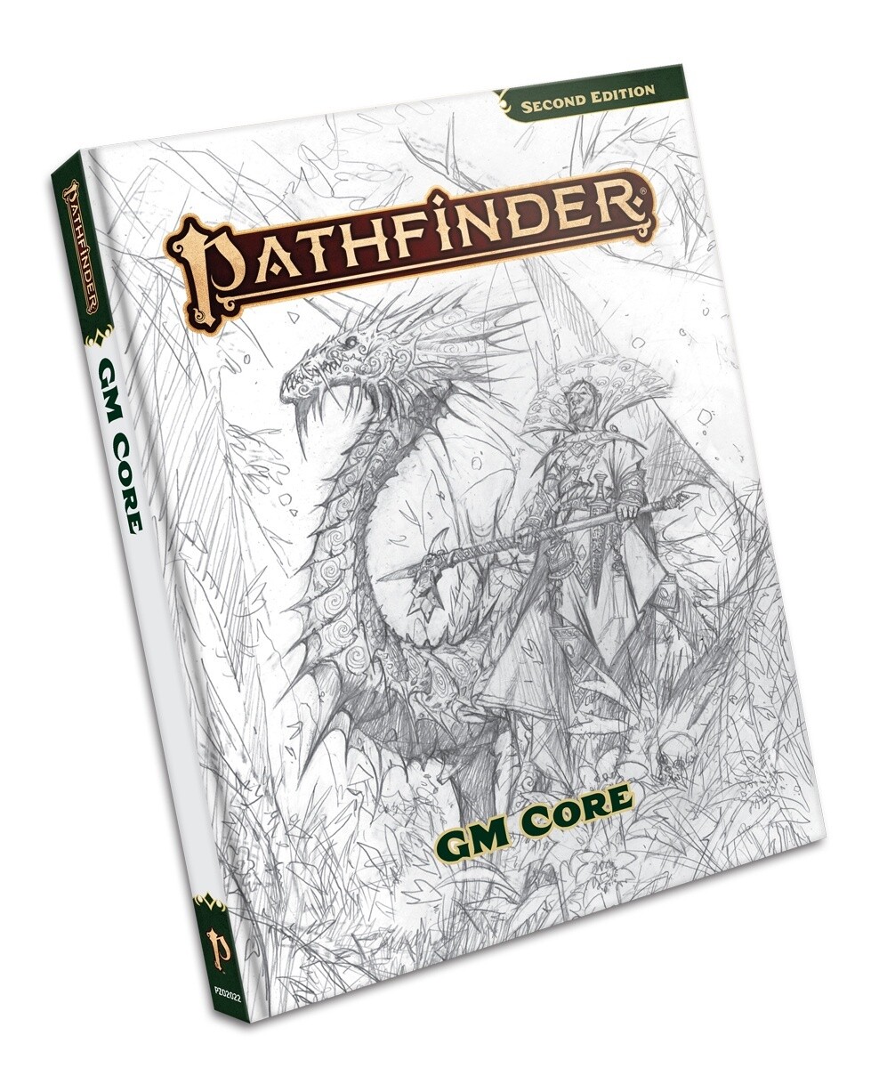 Pathfinder 2nd Edition GM Core (Sketch cover)