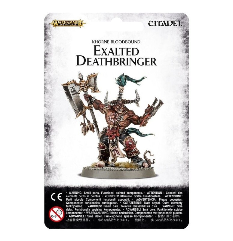 BLADES OF KHORNE* Exalted Deathbringer (w/Ruinous Axe)