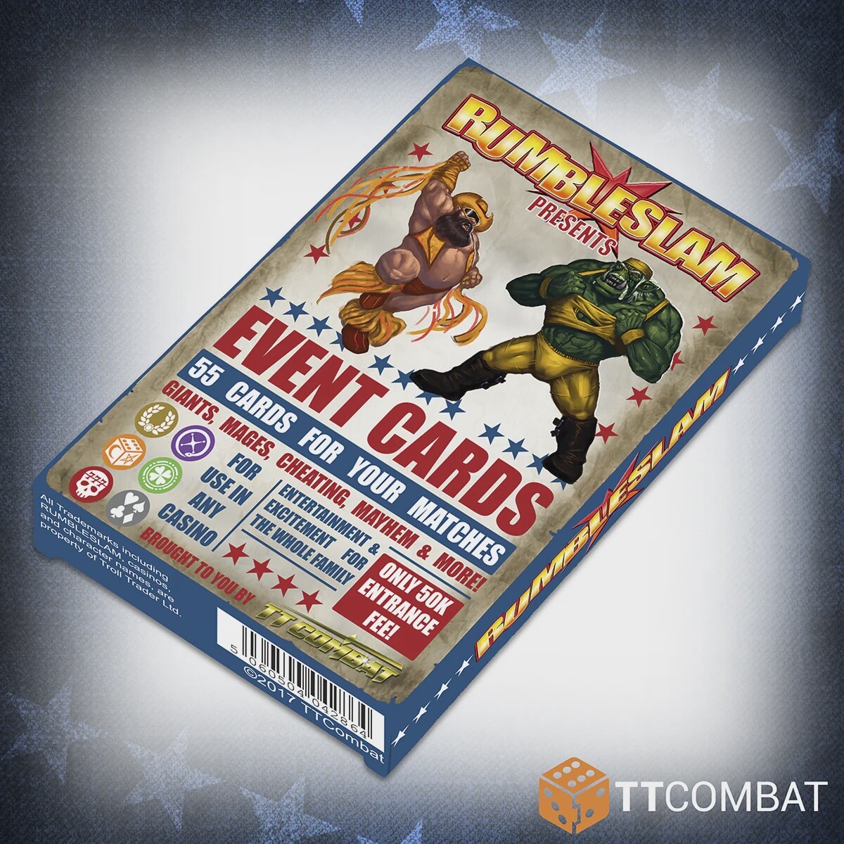RUMBLESLAM EVENT CARDS