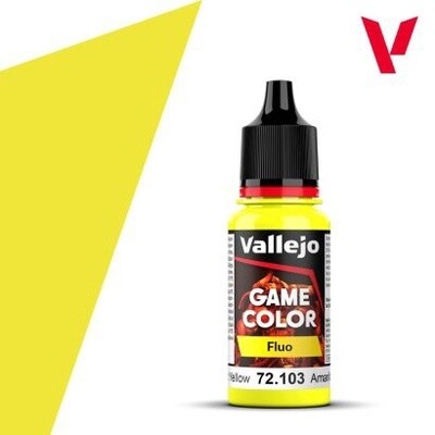 Game Color: Fluorescent: Yellow