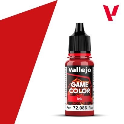 Game Color: Ink: Red