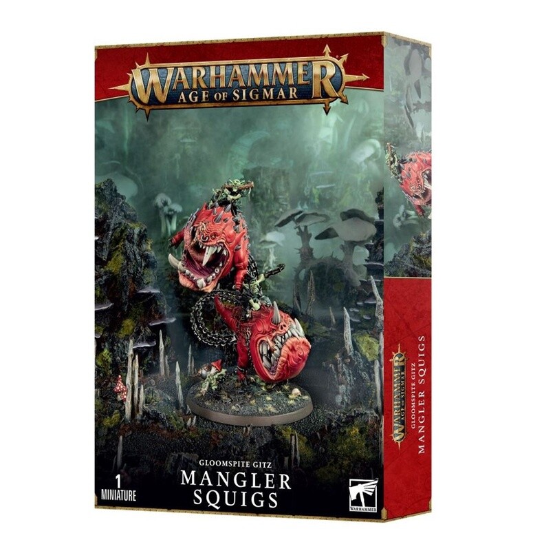 GLOOMSPITE GITZ Mangler Squigs / Loonboss