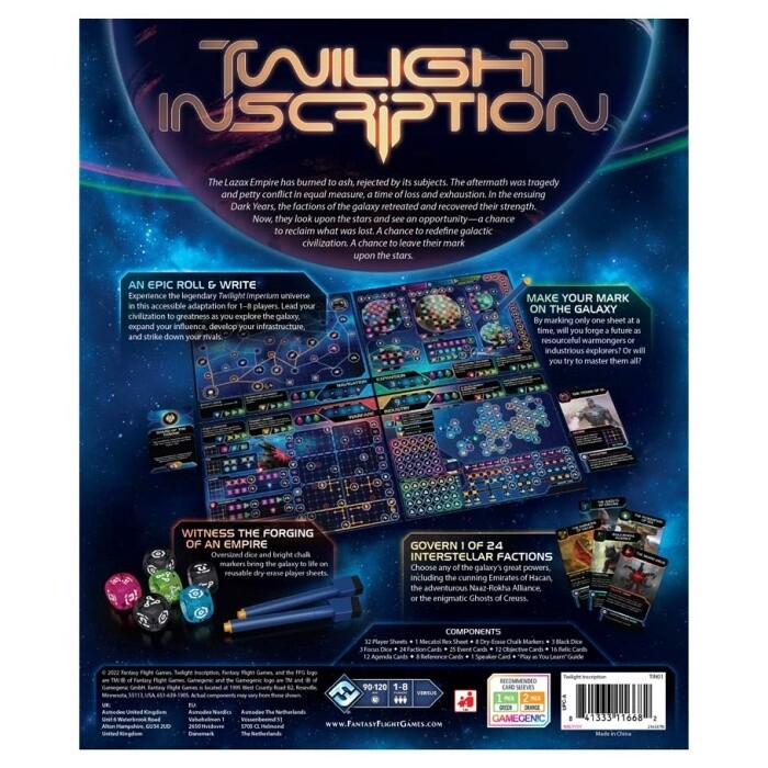 Twilight Inscription