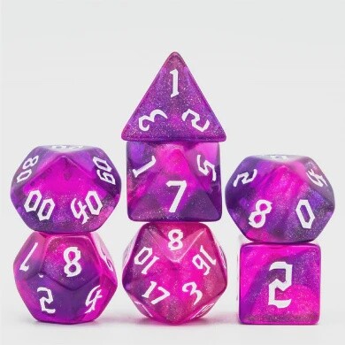 Gravity Elemental RPG Dice set