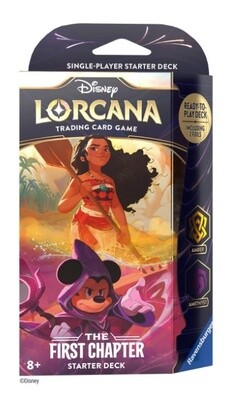 Disney Lorcana The First Chapter Starter Deck, Deck: The Heart of Magic