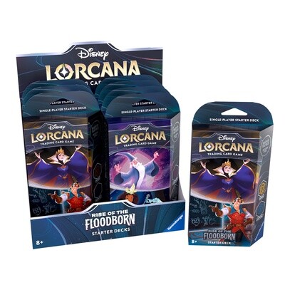 Disney Lorcana 2nd Chapter Rise of the Floodborn Starter Deck