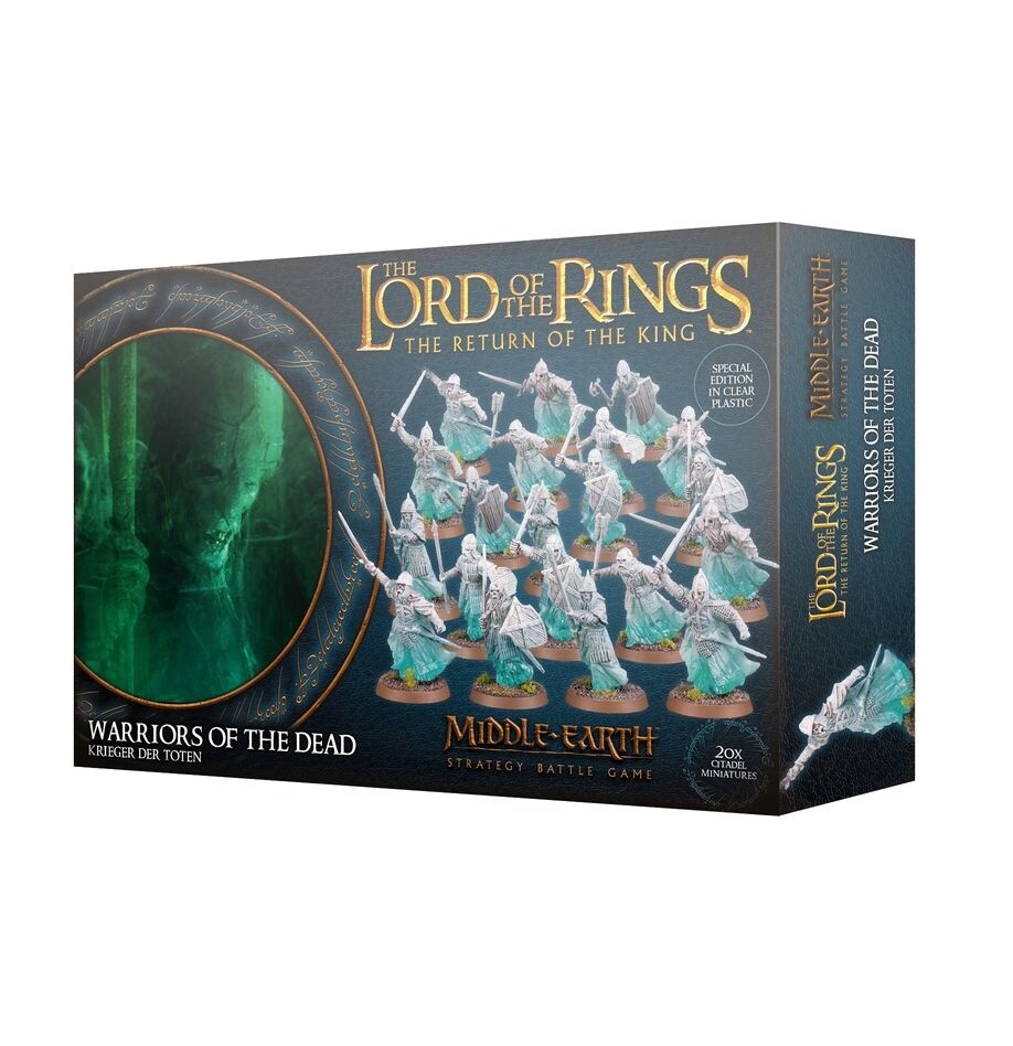 WARRIORS OF THE DEAD (SPECIAL EDITION IN CLEAR PLASTIC)