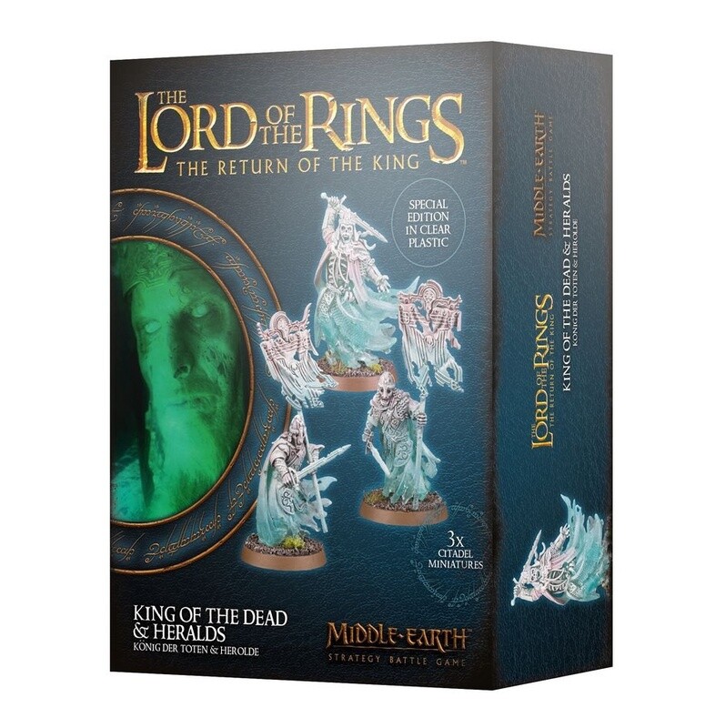 KING OF THE DEAD &amp; HERALDS (SPECIAL EDITION IN CLEAR PLASTIC)