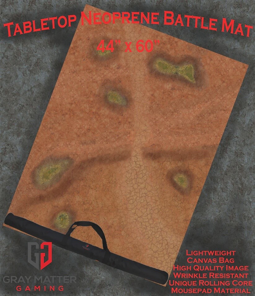 Toxic Cesspool - Neoprene Battle Mat (44" x 60")