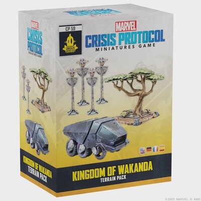 Marvel: Crisis Protocol Kingdom of Wakanda Terrain Pack