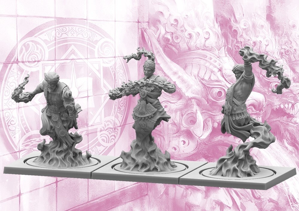 Efreet Flamecasters - Sorcerer Kings