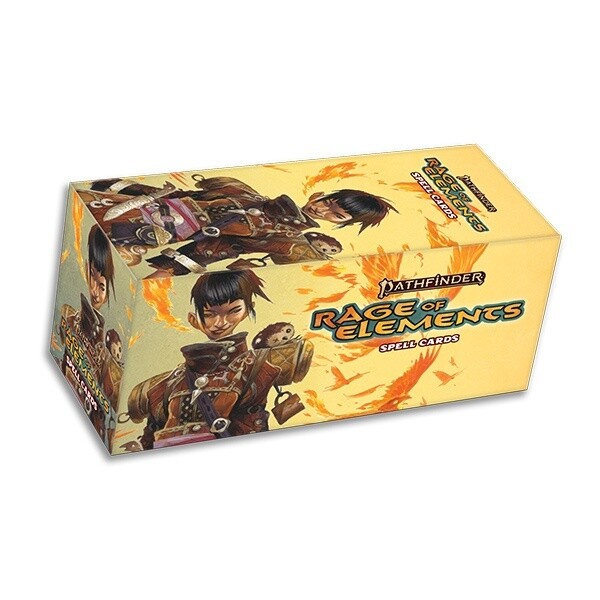 Pathfinder RPG 2E: Rage of Elements Spell Cards