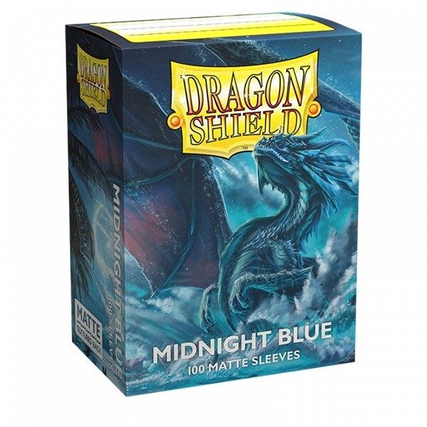 Dragon Shield Sleeves/ Standard: Matte Midnight Blue