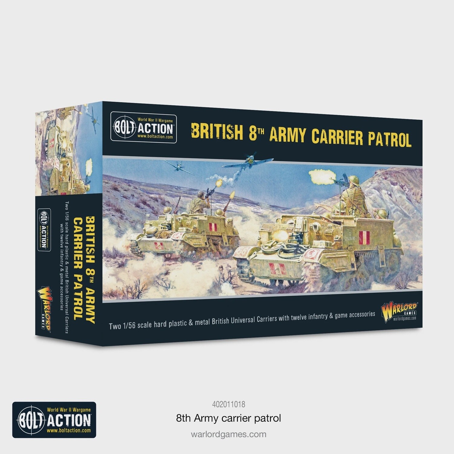 Bolt Action: British 8th Army Carrier Patrol