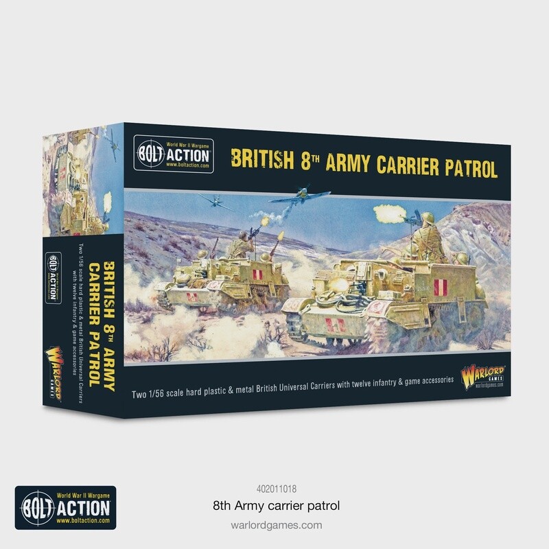 Bolt Action: British 8th Army Carrier Patrol