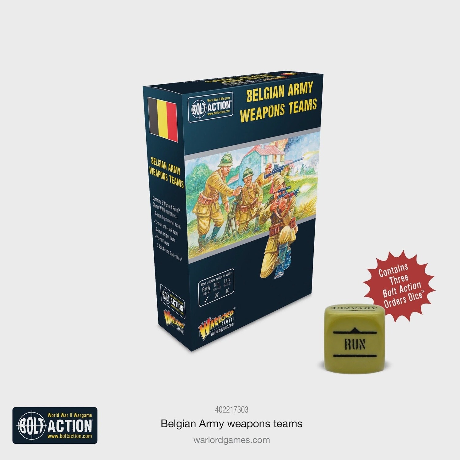 Bolt Action: Belgian Army Weapons Teams