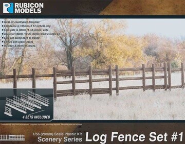 Log Fence Set #1