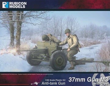 M3 37mm Anti-tank Gun with Crew