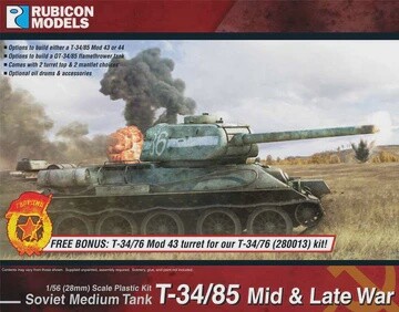 T-34/85 – Mid & Late War