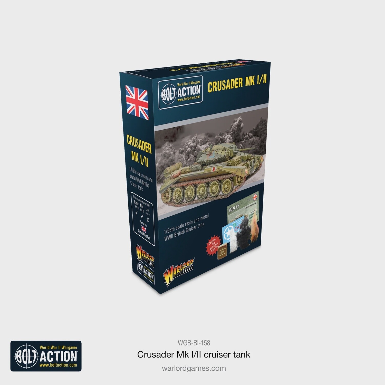 BRITISH Crusader MKI/II Tank