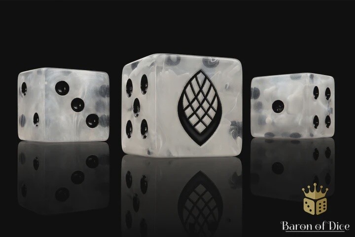 WIZARD STAFF, SQUARE, 16MM DICE
