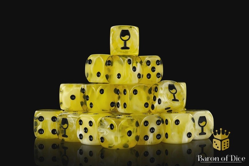 WHITE WINE, 16MM DICE