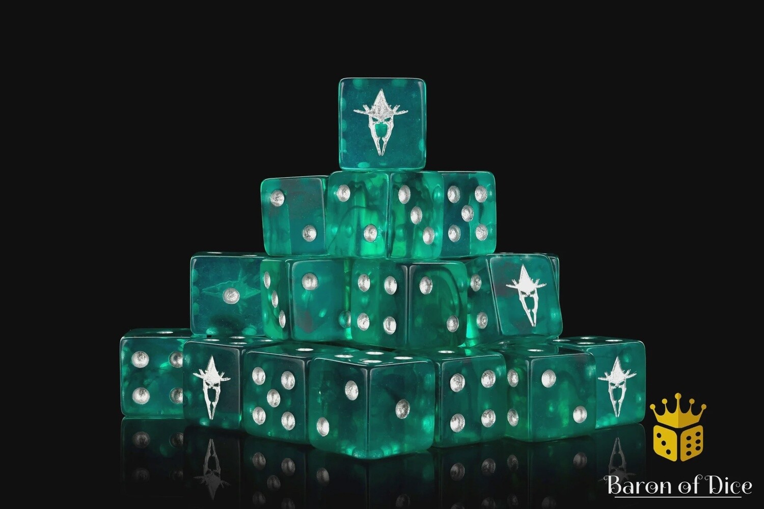 SPECTRAL KNIGHT, SQUARE 16MM DICE