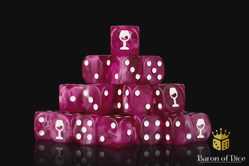 RED WINE, 16MM DICE