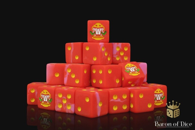 CAVE MONSTERS, 16MM DICE