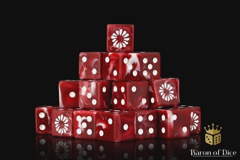 BLOODY MAW 16MM DICE 25ct
