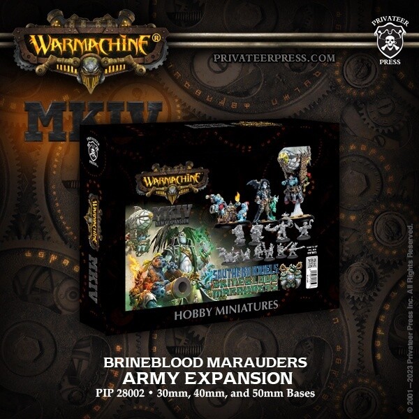 Warmachine: Brineblood Marauders Army Expansion